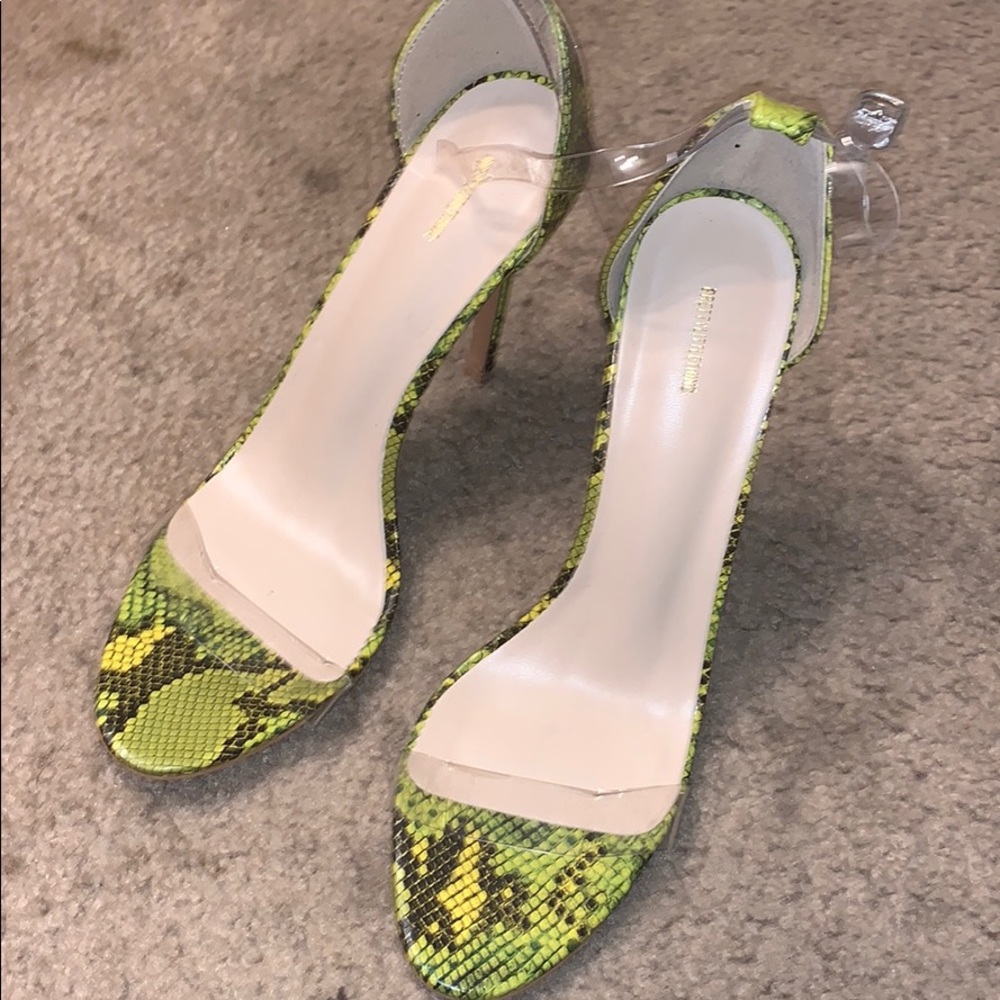 Snake skin shoes!